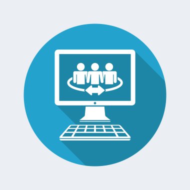 Topluluk bağlantı Internet üzerinde 