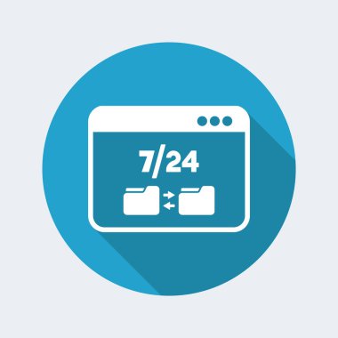 veri aktarım simgesi