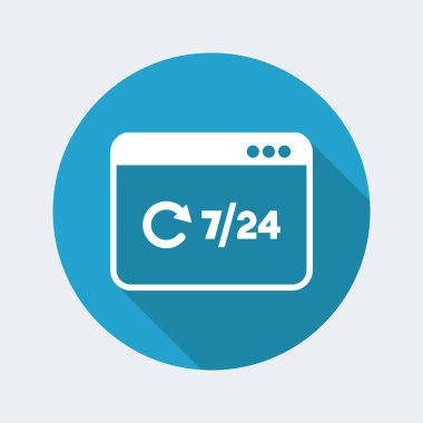 7/24 web simgesini güncelleştirir