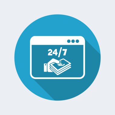 Euro ödeme online simgesi