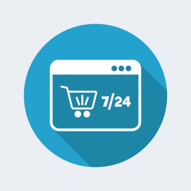 Online mağaza simgesi