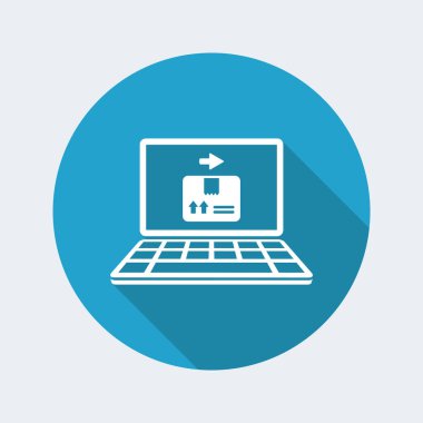 Kurye Web sitesi düğmesini 