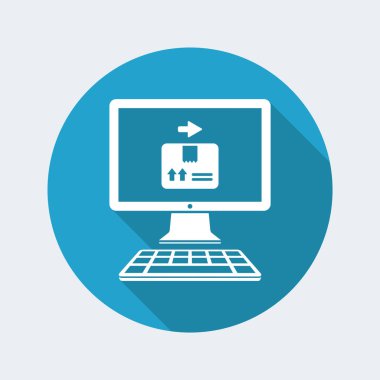 Kurye Web sitesi düğmesini 