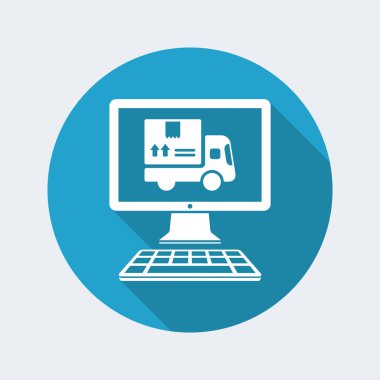 Kurye Web sitesi düğmesini 