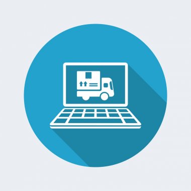 Kurye Web sitesi düğmesini 