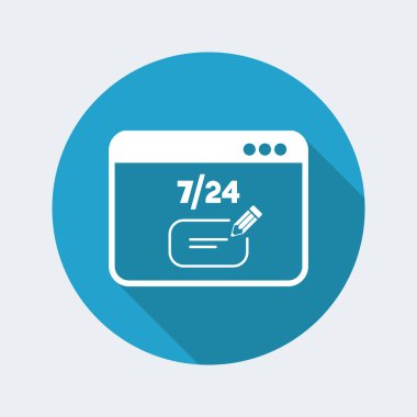 metin kutusu sohbet simgesi tasarım