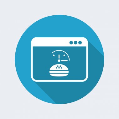 Fast food service simgesini