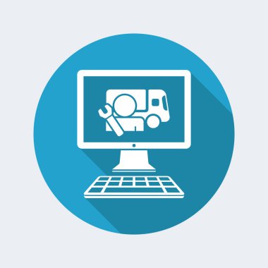 Kamyon yardım online simgesi