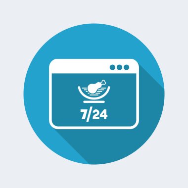 Gıda Hizmetleri et 7/24 simgesi