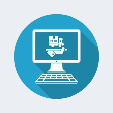 Online Teslimat Servisi simgesini