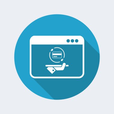 Online Bankacılık hizmetleri web simgesi