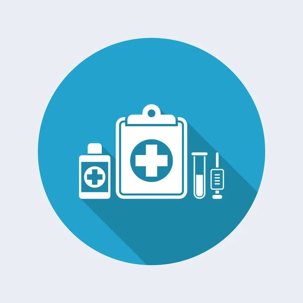 Medical instruments icon — Stock Vector