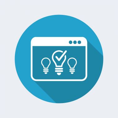 Yenilik - simge bilgisayar Web sitesi için