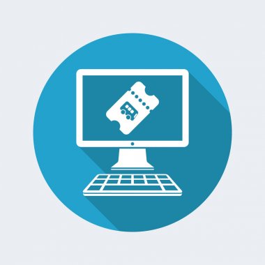 otobüs bileti simgesi