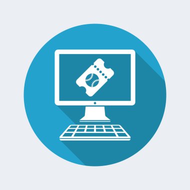 Spor Bilet rezervasyon simgesi