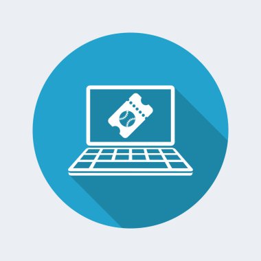 Spor Bilet rezervasyon simgesi