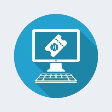 Spor Bilet rezervasyon simgesi