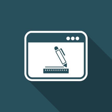 Proje Tasarım kavramı simgesi