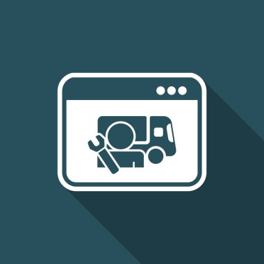 Kamyon yardım online simgesi