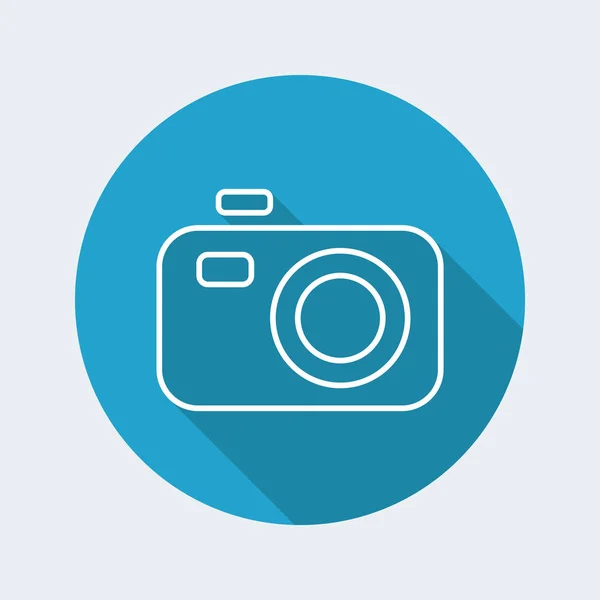 Foto camera pictogram — Stockvector