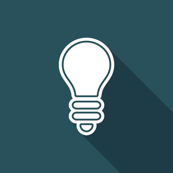 Light bulb icon — Stock Vector