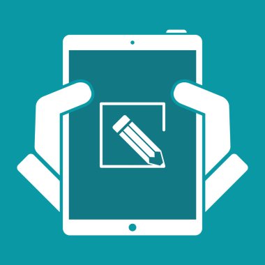 Özelleştirilmiş hizmetler - düz simgesi