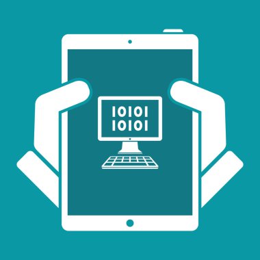 İkili kod - web simgesi