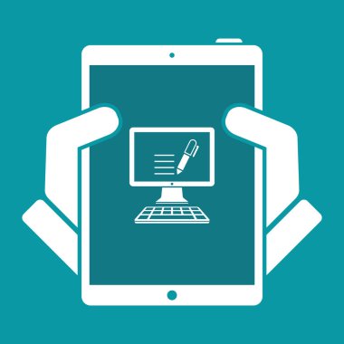 Yazma uygulama web simgesi