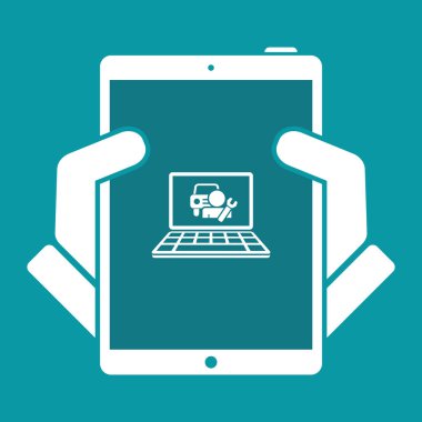 Yardım araba uygulama veya Web sitesi 