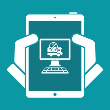 Kamyon taşıma güvenlik bilgisayar kontrolü ile 