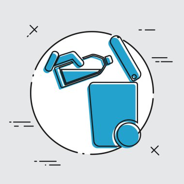 Atık toplama simgesini ayır