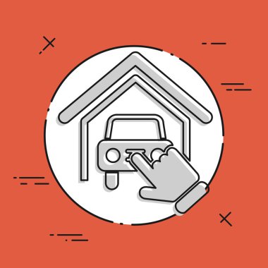 Araba Servisi simgesini