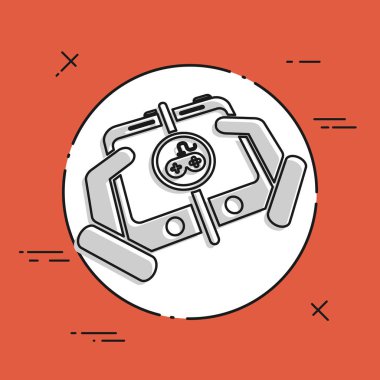 Online oyun oynamak simgesi