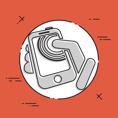 Smartphone basit simgesi