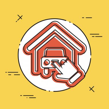 Araba Servisi simgesini