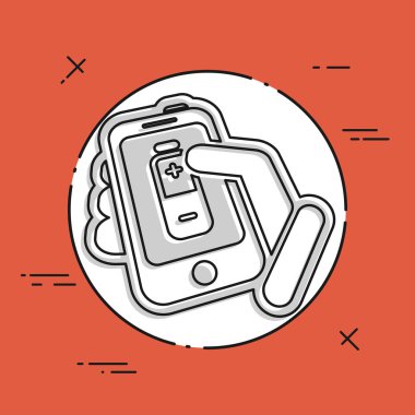 Smartphone basit simgesi