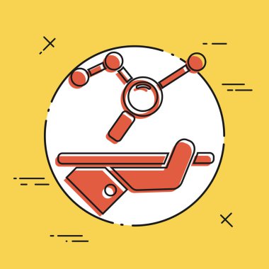 Pazarlama araştırma hizmetleri simgesi