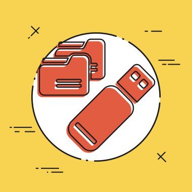 USB bellek simgesi
