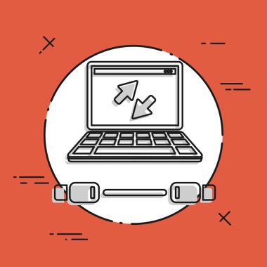 USB kablo bağlantısı simgesini