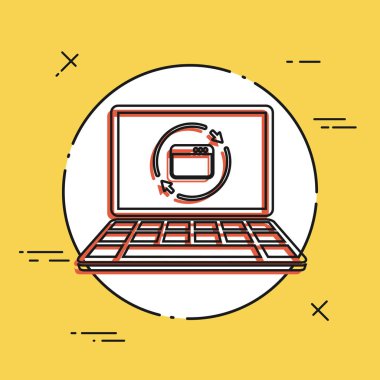 Bilgisayar kutsal kişilerin resmi Yenile