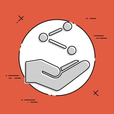 Ağ kavramı simgesini