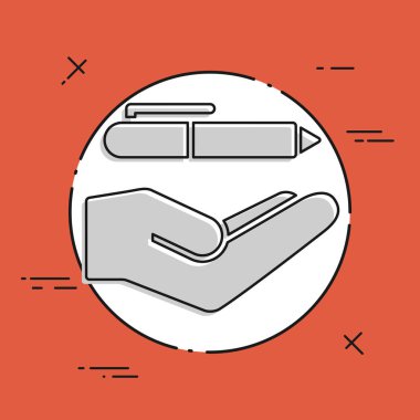 Kalem modern simgesi