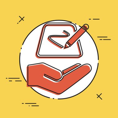 Tablet basit simgesi