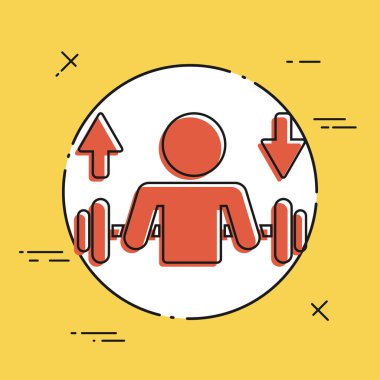 Spor salonu eğitim kılavuzu simgesi