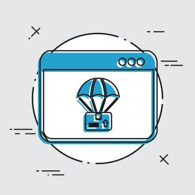 Uçak teslimi için Internet Salonu 