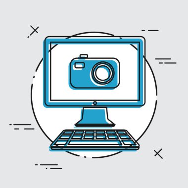 Dijital fotoğraf simge