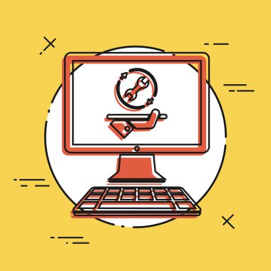 Bilgisayar yardım simgesi