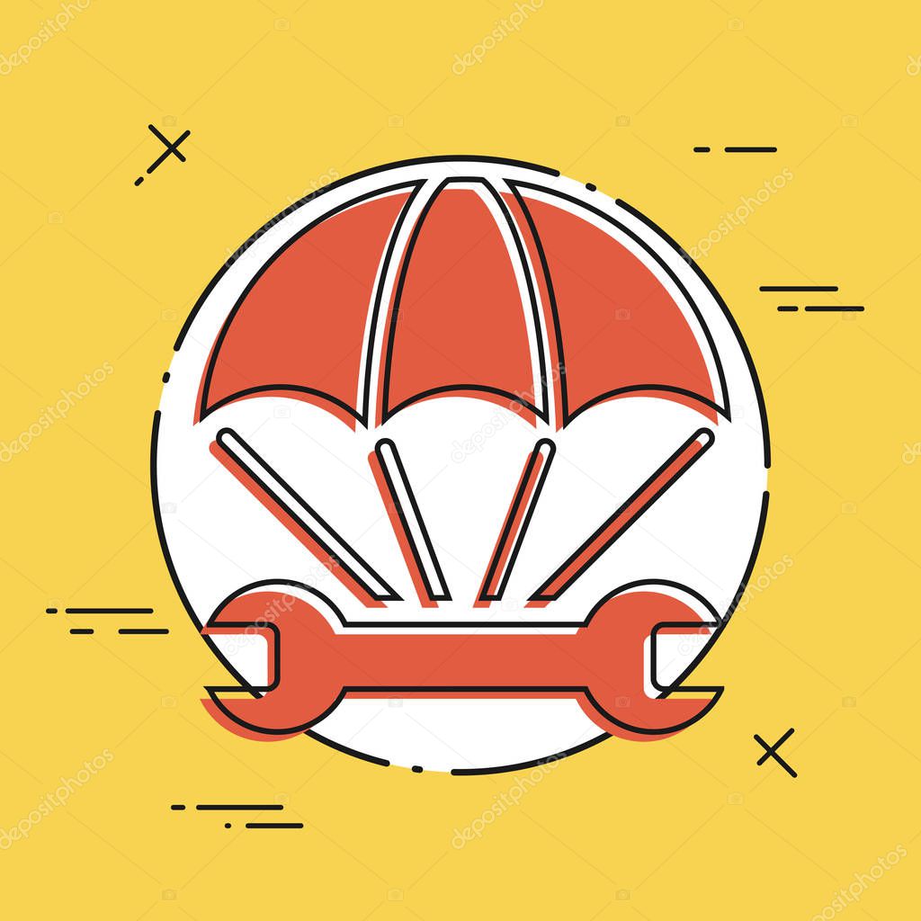 Emergency repair services icon
