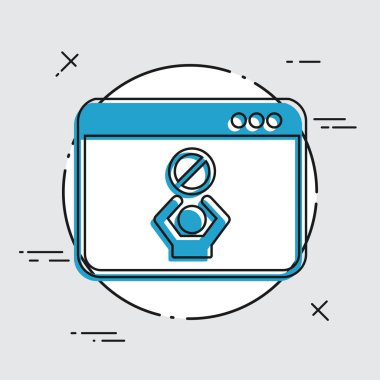 Yasak sayfası simgesi