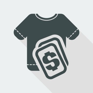  t-shirt fiyatı gösteren simge